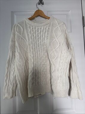 GAP OVERSIZED CABLE KNIT RORY SWEATER